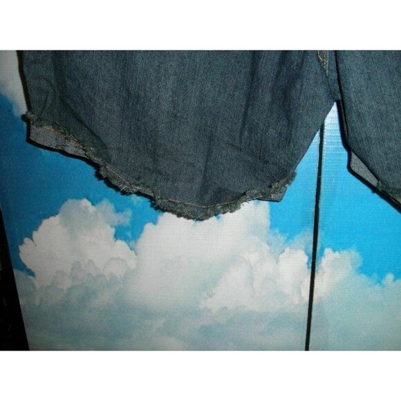 NEW by SELENA GOMEZ, DREAM OUT LOUD BASIC 5 POCKET DENIM SHORTS PLUS SIZE 20W. - Picture 5 of 5